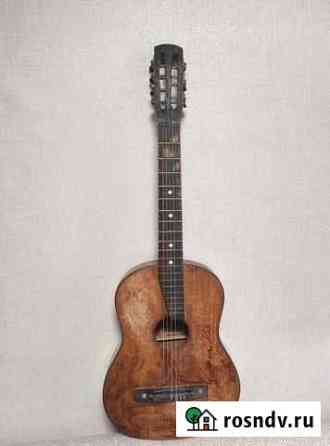 Гитара Луначарского, 1946 г., 7 струн Пушкино