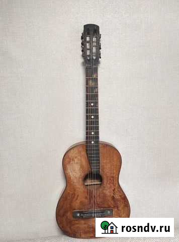Гитара Луначарского, 1946 г., 7 струн Пушкино - изображение 1
