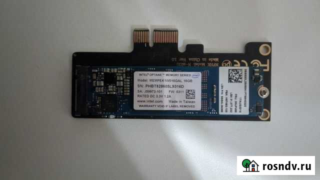 Модуль Intel Optane 16 gig Саранск - изображение 1