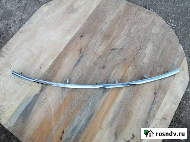 Молдинг хромированый бампера Nissan Leaf Грязи - изображение 1