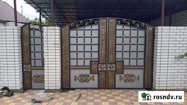 Кованые ворота Будённовск - изображение 1