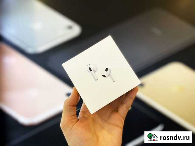 AirPods 3 Новве Оригинал Ковров - изображение 1