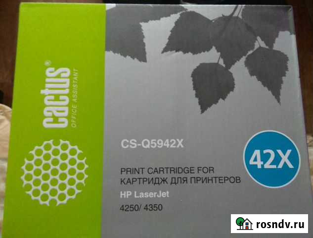 Новый картридж для лазерных принтеров HP LaserJet Кемерово - изображение 1