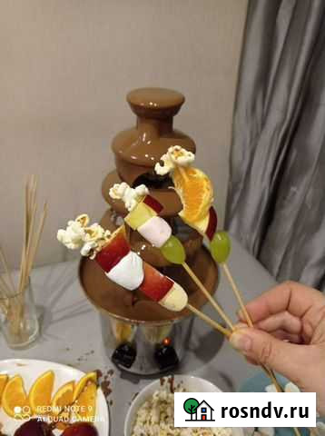 Шоколадный фонтан аренда Хабаровск - изображение 1