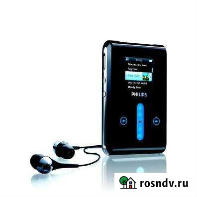 Flash плеер Philips HDD 1620/00 black 6Gb Петропавловск-Камчатский - изображение 1