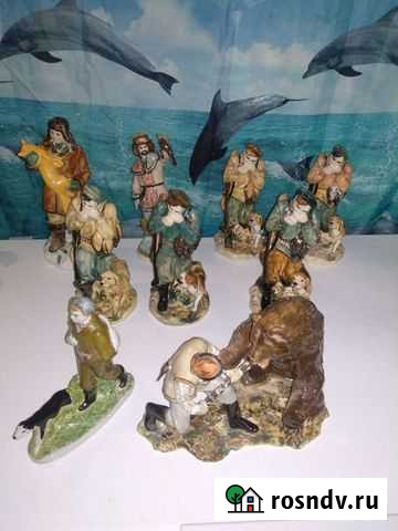 Фарфоровые статуэтки охотники охота рфз Владикавказ - изображение 1