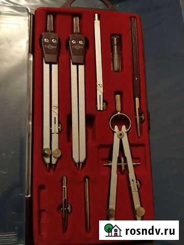 Чертежный набор, готовальня (циркуль) Томск - изображение 1