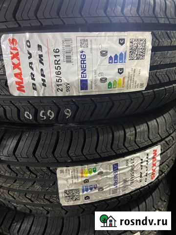 Maxxis Bravo HP-M3 215/65 R16, 1 шт Горно-Алтайск - изображение 1