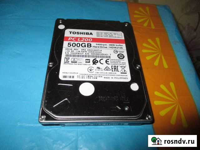 Жесткий диск Toshiba L200 2.5 Самара - изображение 1