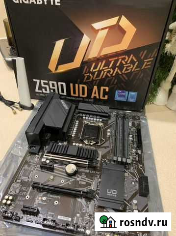 Материнская плата gigabyte z590 ud ac Томск - изображение 1