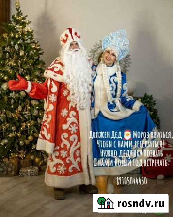 Дед мороз и снегурочка на дом Рязань - изображение 1
