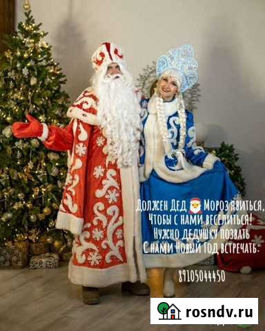 Дед мороз и снегурочка на дом Рязань - изображение 1