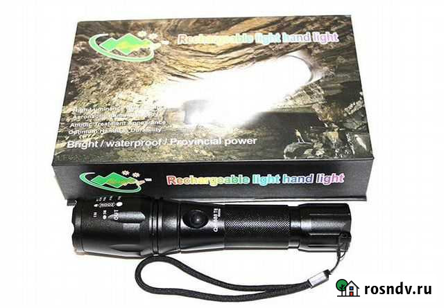 Фонарь ручной аккумуляторный QF-888-T6 Курск - изображение 1