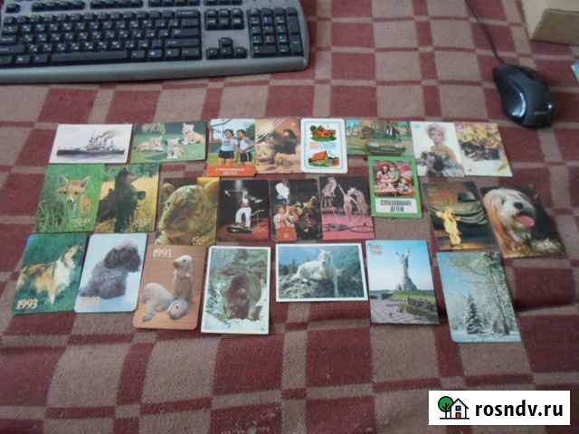 Продаю или меняю календарики 1980 - 2015 годов Рубцовск - изображение 1