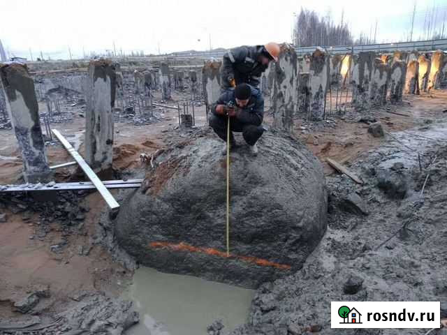 Разрушение валунов в спб Токсово - изображение 1