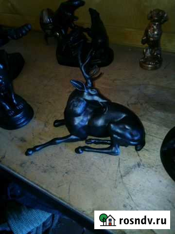 Каслинское литье. Раненный Олень Касли - изображение 1