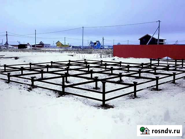 Фундамент свайный-винтовой под ключ Гатчина - изображение 1