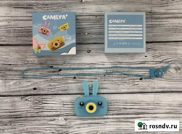 Фотоаппарат детский (голубой) новый Иваново - изображение 1