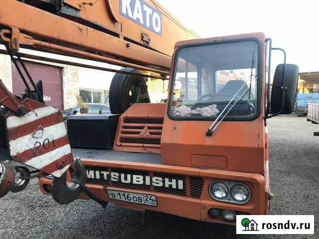 Услуги Автокран Като 20 т Стрела 24-31 метр Красноярск - изображение 1