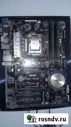 Материнская плата в сборе asus H97-plus Томск - изображение 1