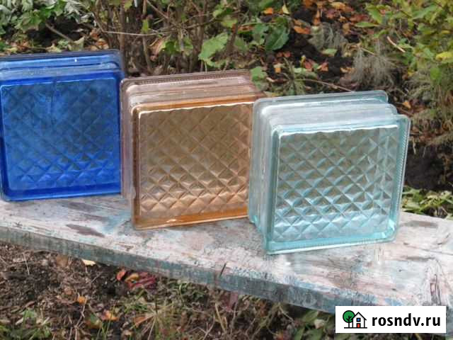 Стеклянные блоки б\у Зеленогорский - изображение 1