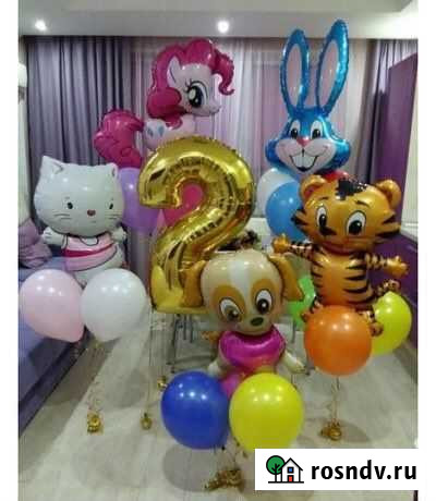 Оформление воздушными и гелиевыми шарами Воронеж - изображение 1
