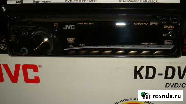 Авто магнитола JVC KD-DV 4407 Кирсанов - изображение 1