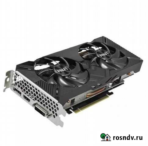 Видеокарта Palit 1660ti dual 6gb Коркмаскала - изображение 1