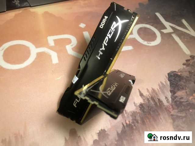 Kingston hyperx fury ddr4 2x8Gb Иваново - изображение 1