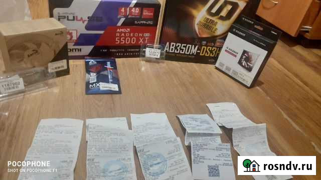 Игровой пк с игровым монитором + клава+ мышь + уши Голицыно - изображение 1