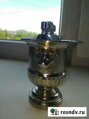 Зажигалка Calibri бензин старинная настольная Красноярск - изображение 1