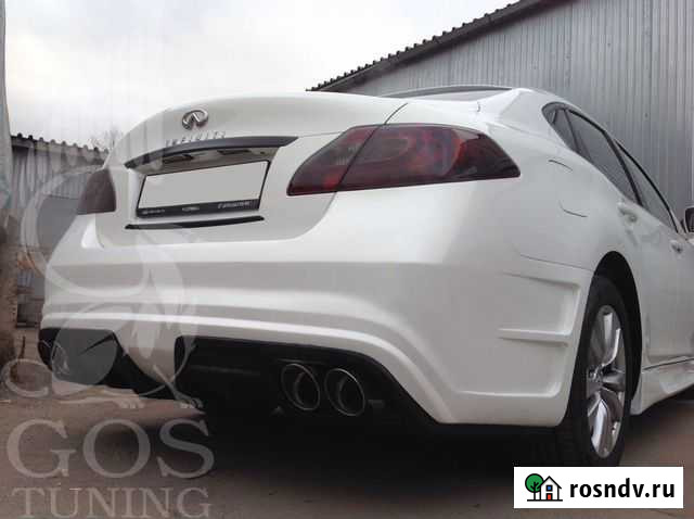 Тюнинг Задний Бампер на Infiniti M Q70 Домодедово - изображение 1