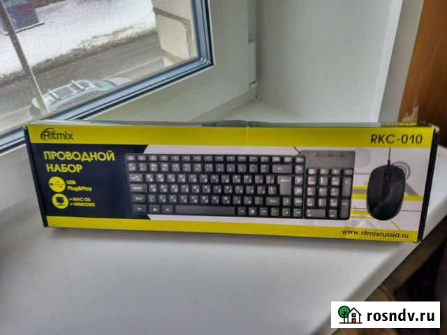Клавиатура+мышь+коврик Псков - изображение 1