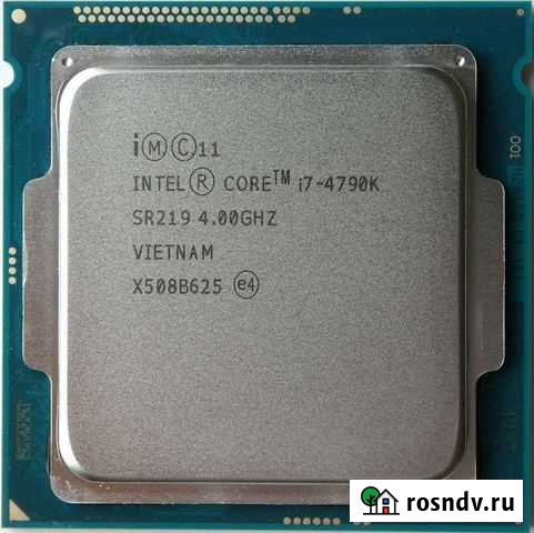 Процессор intel core i7 4790k Хабаровск - изображение 1