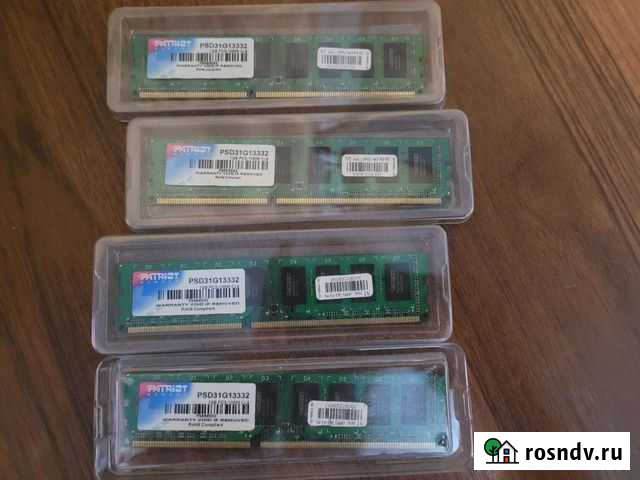 DDR3-1333 1gb 4шт Прохладный - изображение 1