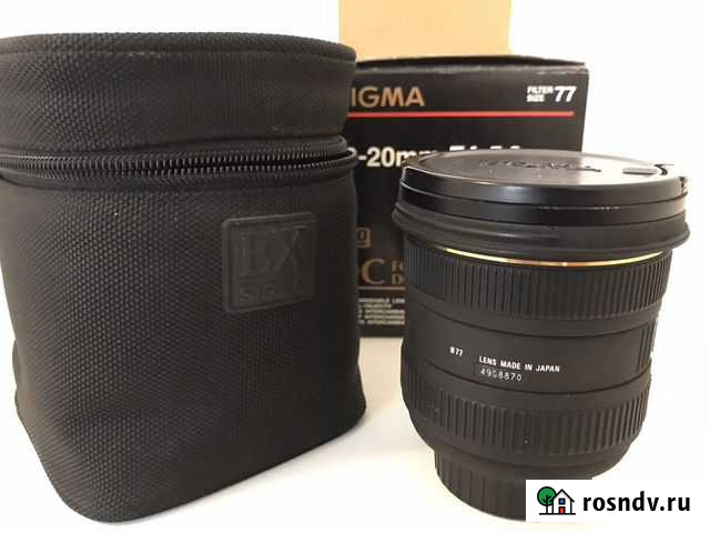 Sigma 10-20 nikon f 4-5.6 Нижний Новгород - изображение 1