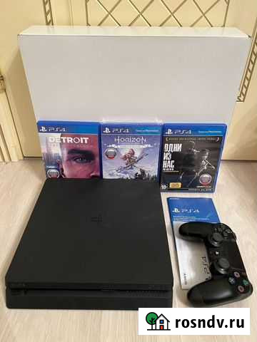 Sony PlayStation 4 Slim (1 tb) Псков - изображение 1