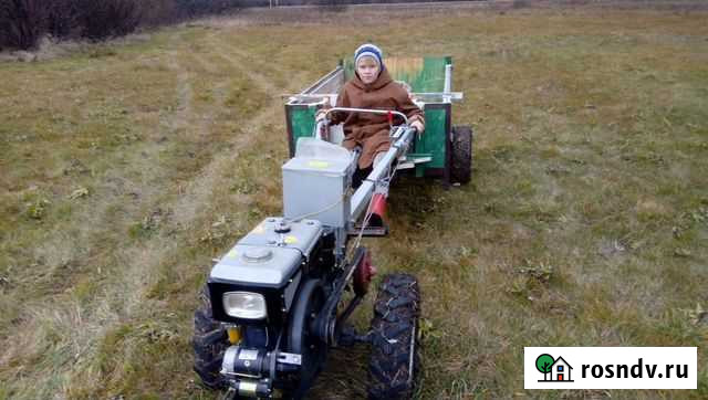 Мотоблок с телегой Тургояк - изображение 1