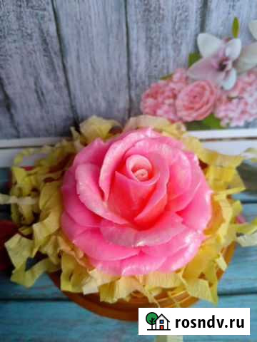 Роза (мыло ручной работы) Малоярославец - изображение 1