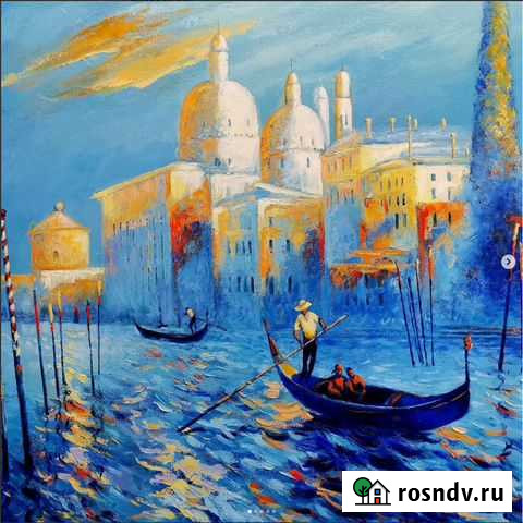 Венеция картина холст, масло 100х80см Саратов - изображение 1