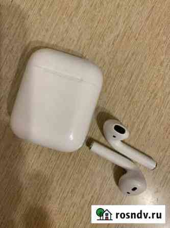 Беспроводные наушники apple airpods оригинал бу Петропавловск-Камчатский
