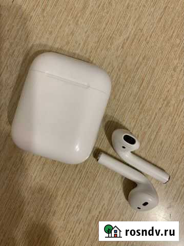Беспроводные наушники apple airpods оригинал бу Петропавловск-Камчатский - изображение 1