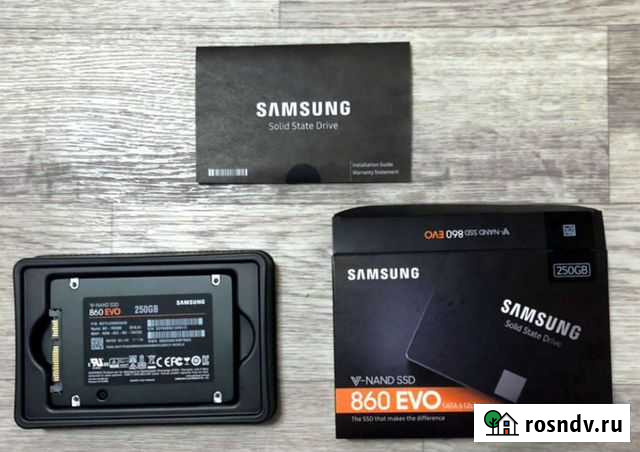 Samsung 860 evo SSD 250 Gb Иркутск - изображение 1