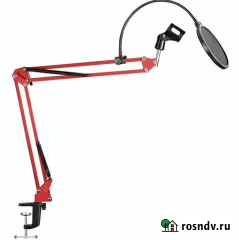 Пантограф Neewer NW-35 Красный + Поп фильтр NW (B Котельники - изображение 1