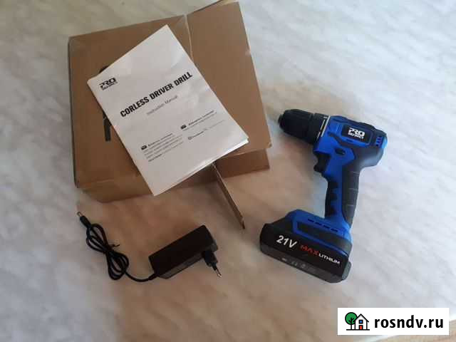 Аккумуляторная дрель шуруповерт Губкин - изображение 1