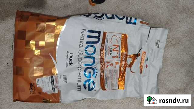 Кошачий корм Monge Natural Superpremium 3.5кг Котельники - изображение 1