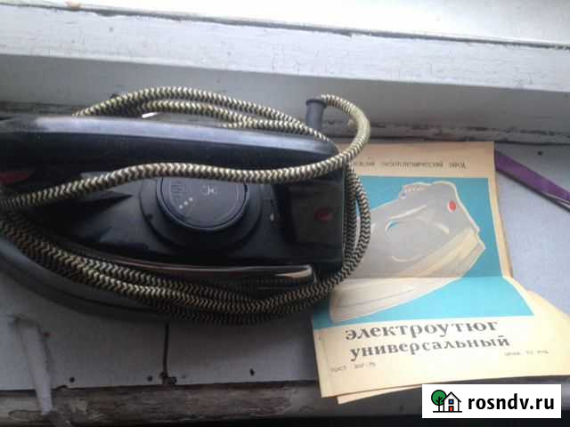 Утюг времен СССР, работающий в хорошем состоянии Владимир - изображение 1