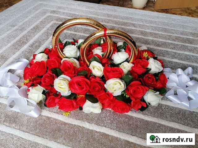 Аренда свадебных украшений на машину Вологда - изображение 1