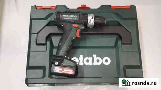 Аккумуляторная ударная дрель-шуруповерт Metabo Pow Гвардейское