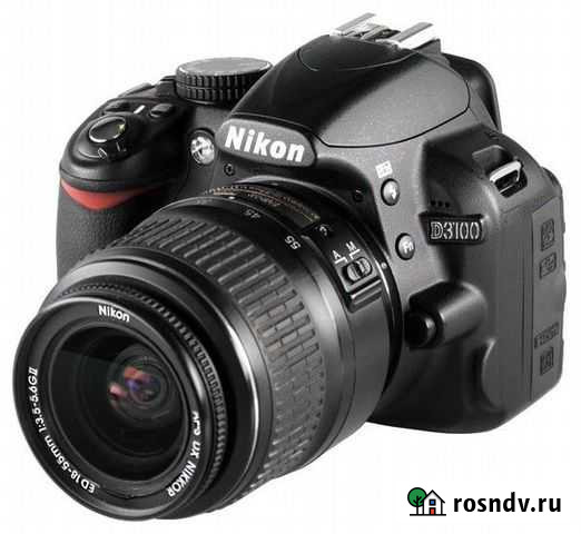 Зеркальный фотоаппарат nikon d3100 Красноярск - изображение 1